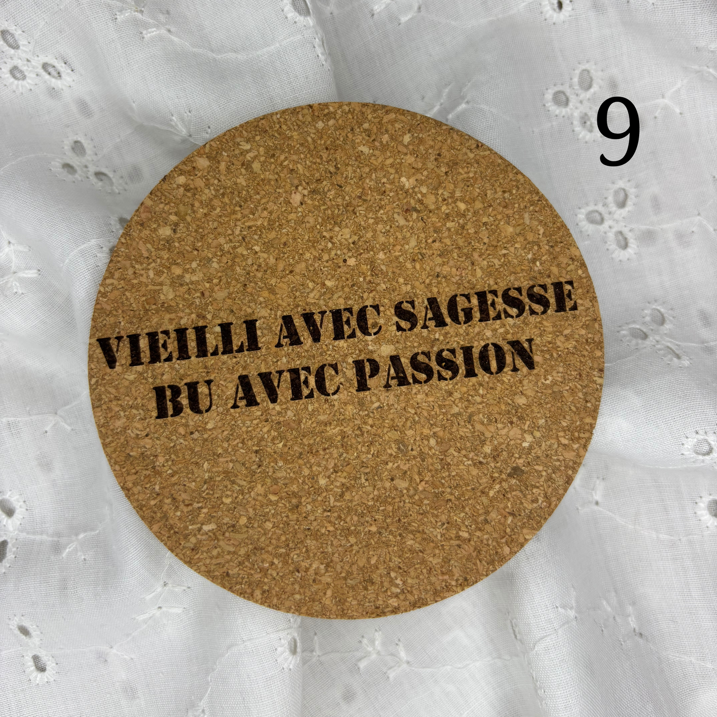 Pack dessous de verre en liège 100% personnalisable