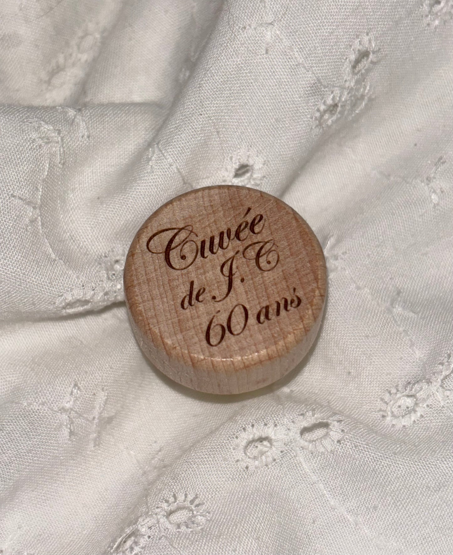 Bouchon personnalisable