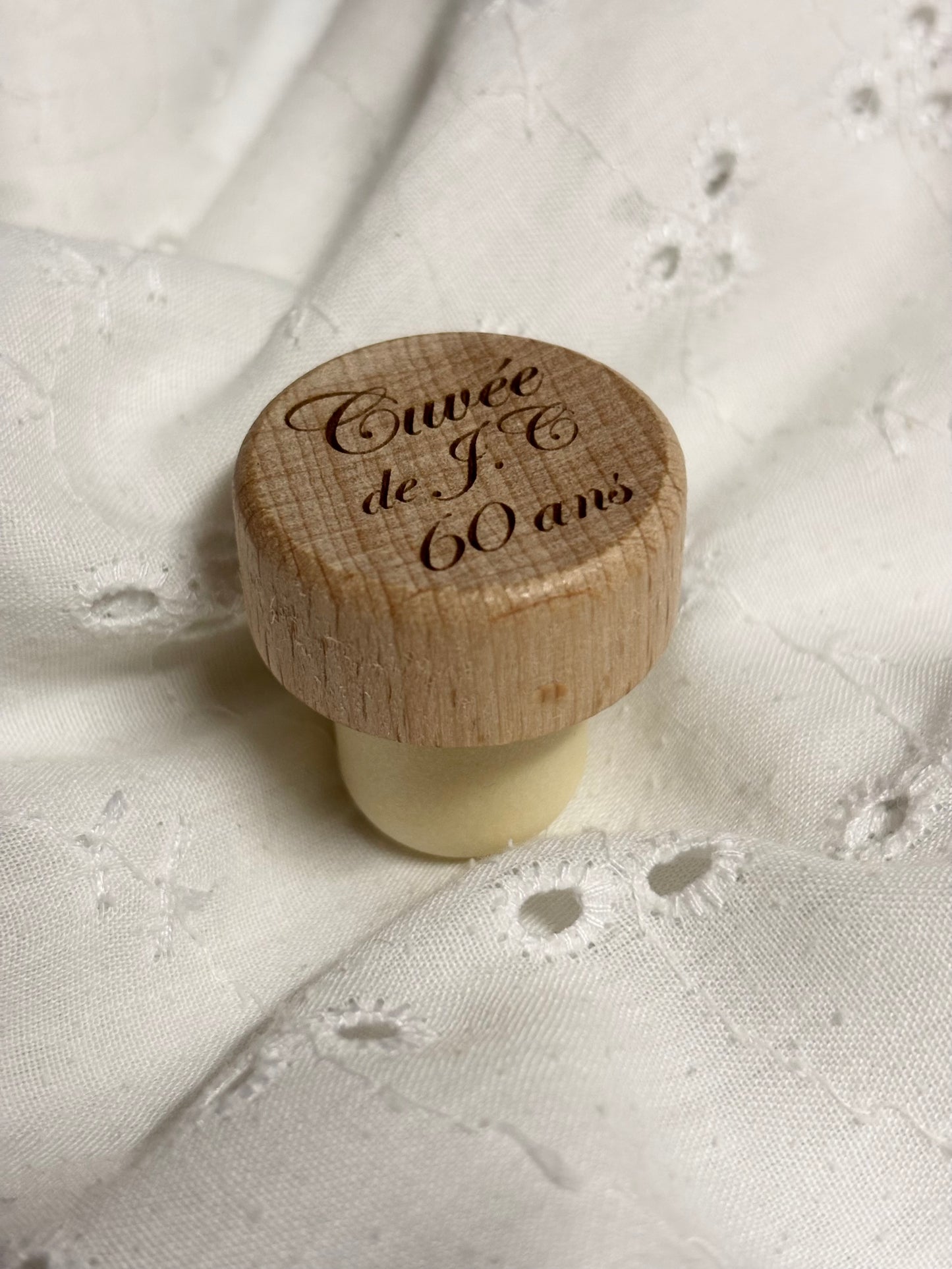 Bouchon personnalisable