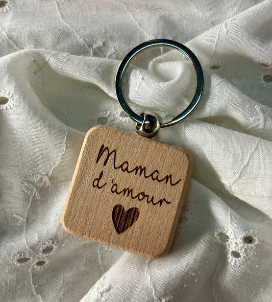 Porte clé "Maman d'amour"